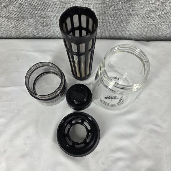 STARBUCKS 2022 COLD BREW COFFEE MAKER GLASS PITCHER 24OZ POUR OVER STYLE - Picture 5 of 9